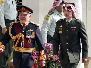 الملك عبدالله و الأمير الحسين