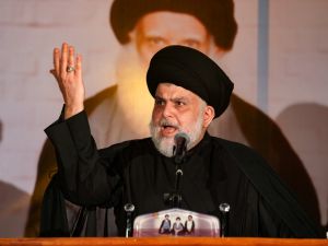زعيم التيار الصدري في العراق، مقتدى الصدر