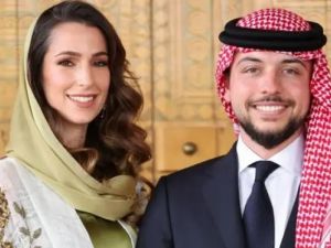 ولي العهد الأردني الأمير الحسين بن عبدالله ورجوة بنت خالد آل سيف