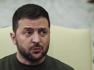 الرئيس الأوكراني فولوديمير زيلينسكي