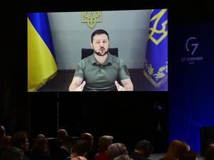 الرئيس الأوكراني فولوديمير زيلينسكي