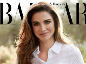 الملكة رانيا على غلاف مجلة هاربر بازار - Harper's BAZAAR في عام 2019