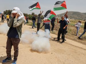 8 Palestinians injured in Israeli attack on Nablus
