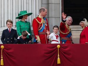 Princess Charlotte and King Charles