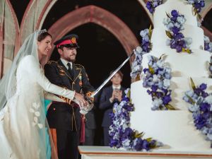 زواج الأمير الحسين والأميرة رجوة