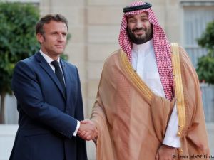 الأمير محمد بن سلمان وماكرون