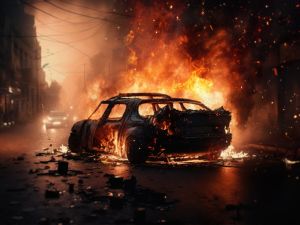 disorder and protests in Paris