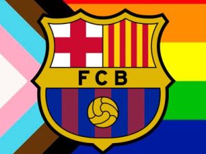 برشلونة يدعم المثلية