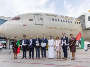 Etihad says olá to Portugal as inaugural flight lands in Lisbon