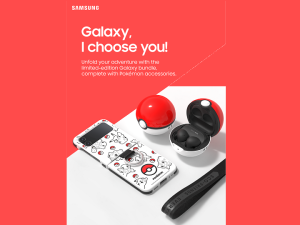 سامسونج تقدم عالم بوكيمون لعملائها في الإمارات من خلال ملحقات تحمل سمات خاصة بهاتف Galaxy Z Flip4 وسماعات أذن "Galaxy Buds2 Pro"