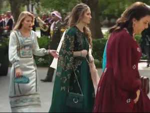 النظرة الأولى على الإطلالات الملكية خلال العرس 
