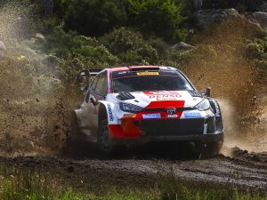 Toyota GAZOO Racing Strengthens WRC Lead with Podium Finish at Rally Italia Sardegna 