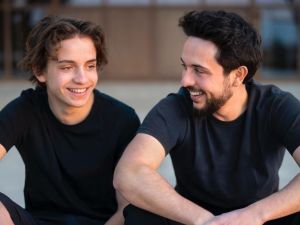 Crown Prince Hussein and Prince Hashem