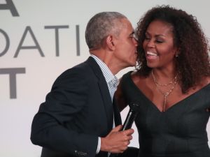 Barack Obama and Michelle Obama