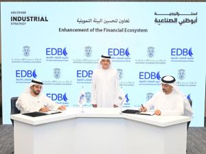 Emirates Development Bank enhances partnership with Abu Dhabi Department of Economic Development’s Industrial Development Bureau at Make It in the Emirates Forum