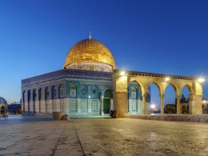 قبة الصخرة المشرفة في القدس المحتلة