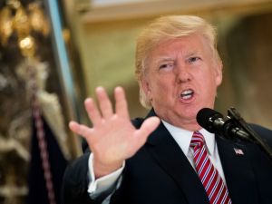 الرئيس الأمريكي السابق، دونالد ترامب