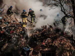 قصف روسي ضد المواقع الأوكرانية