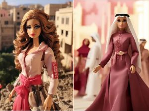 النسخة القطرية واللبنانية من باربي