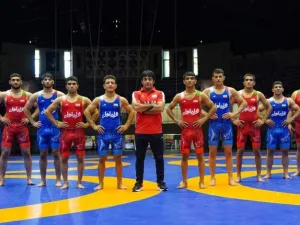 منتخب المصارعة الايراني