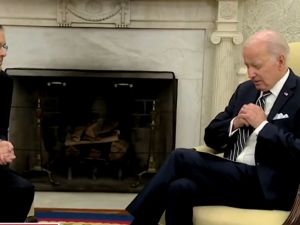 بايدن اخذ غفوة خلال محادثاته مع اكبر حلفائه