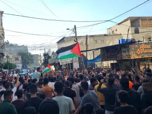 مظاهرات ضد حماس في غزة