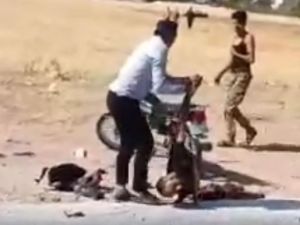  تفتت جثة القيادي الداعشي في الهجوم الاميركي