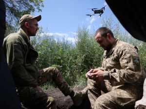 حرب مسيرات في روسيا واوكرانيا