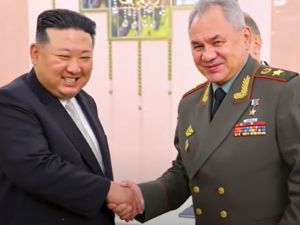 شويغو يلتقي الزعيم الكوري الشمالي ويسلمه رسالة شخصية من بوتين