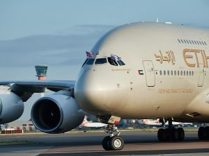 The Superjumbo Returns:  Etihad Airways Celebrates Airbus A380 Inaugural Flight From Abu Dhabi To London Heathrow