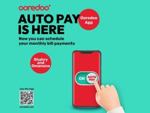 Ooredoo تقدم ميزة ’الدفع التلقائي‘ الجديدة لتمكين عملائها من دفع فواتيرهم بكل سهولة عبر تطبيقها الرقمي