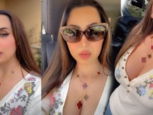 Hind Alqahtani diagnosed with breast tumor.. Watch her children reaction