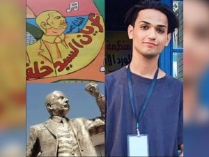 Iraqi artist and activist Ali Abbas