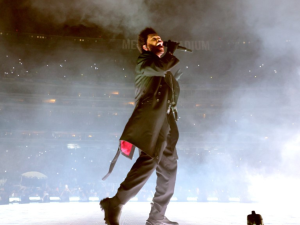 Tesfaye performed in front of 80 thousand concertgoers 