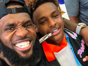  Bronny James suffered cardiac arrest (Twitter)