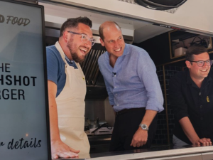 The 41-year-old royal collaborated with YouTube channel Sorted Food