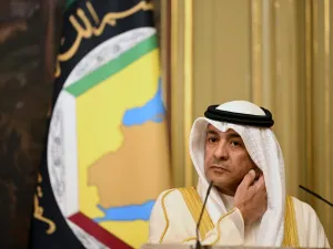 الأمين العام لمجلس التعاون الخليجي جاسم البديوي (أ ف ب)
