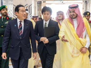 Japanese and Saudi delegations