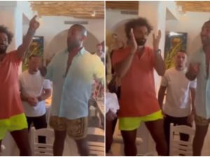 Shake that belly! Watch Mo Salah dance with Ahmed Saad to Egyptian music