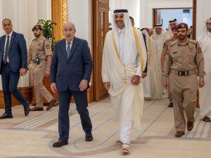 Tamim bin Hamad and Tebboune