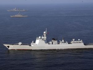 سفن تابعة للبحرية الصينية (أ ف ب)
