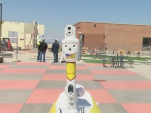American schools embrace robots for campus security and combating school shootings