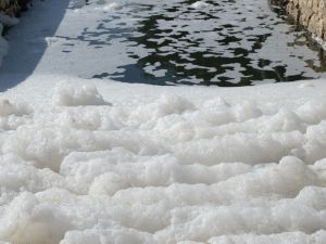 Brazilian river, foam
