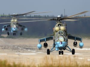 مناورات روسية سورية