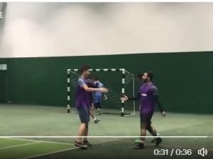 حافظ وباسل في ميادين كرة القدم