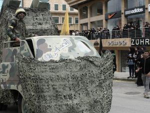  تمرير الدعم المالي والعسكري الإيراني إلى حد كبير إلى حزب الله من خلال فيلق القدس، الإيراني