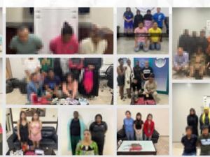  تم اعتقال المضبوطين في "12 قضية مختلفة بتهمة ممارسة الأعمال المنافية للآداب العامة 