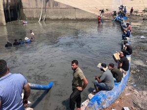 الشرطة النهرية عثرت على جثة رجل يبلغ من العمر 51 عاماً كان قد ألقى بنفسه في مشروع ماء داقوق