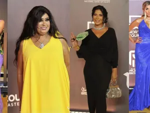 فيفي عبده، منى زكي، ركين سعد،فيفي عبده ودينا الشربيني بإطلالة جريئة..أبرز إطلالات مهرجان القاهرة