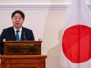 Japanese Foreign Minister Yoshimasa Hayashi 
